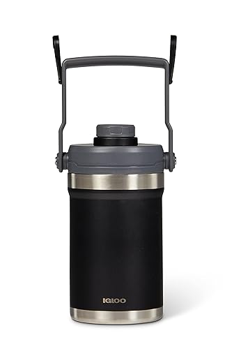Igloo 1/2 GAL Black Stainless Steel Sport Jug