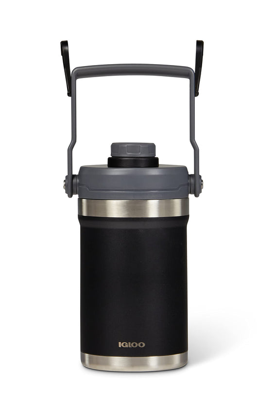 Igloo 1/2 GAL Black Stainless Steel Sport Jug