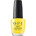 OPI Nail Lacquer Exotic Birds Do Not Tweet | Opaque Soft Yellow Crème Chip Resistant Nail Polish | Fiji Collection