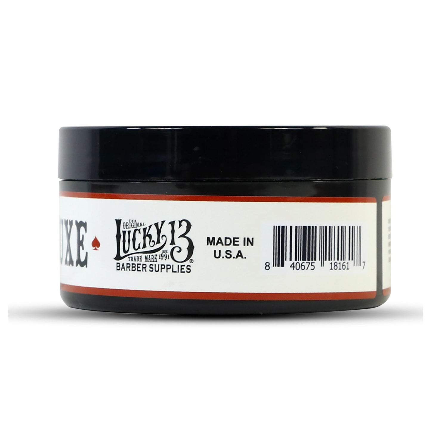 Lucky 13 Devil's Deluxe Grease Pomade 3.4oz | Oil Based | Medium Hold and Shine
