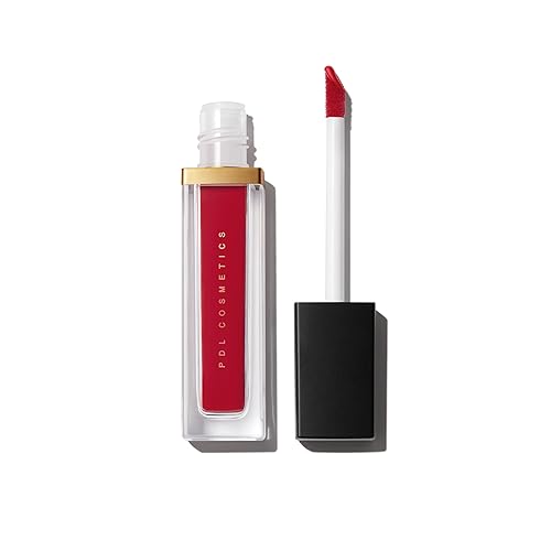 PDL Cosmetics Bold Aspirations Liquid Lipstick (Mexico Lindo) | Highly Pigmented Smooth Matte Finish | Blue-Red Tone | Long Lasting, Non-Transfer