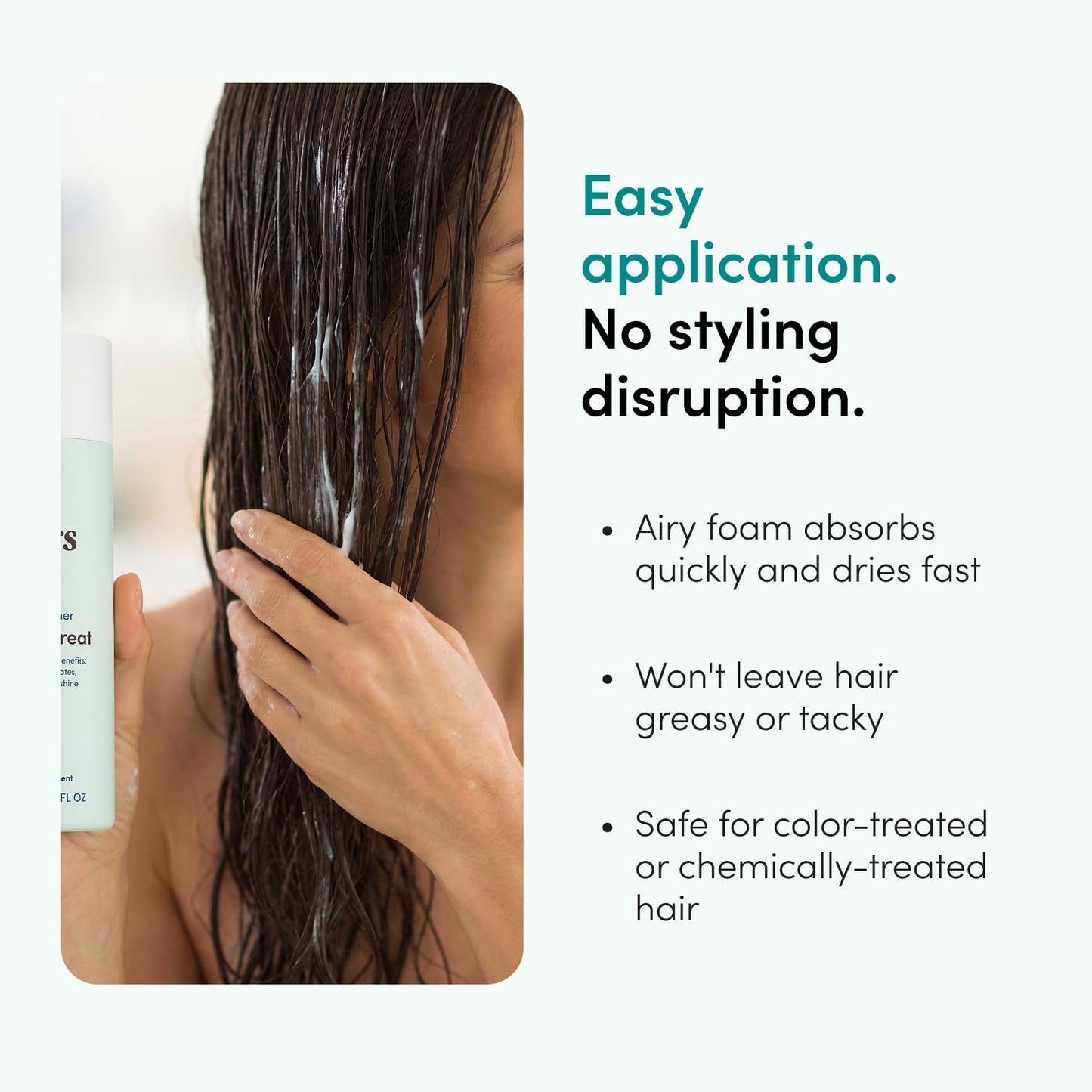 hers Triple Threat Shampoo, Conditioner, & Minoxidil Set - Includes 5% Minoxidil Foam Solution - Hair Thickening & Strengthening Formula