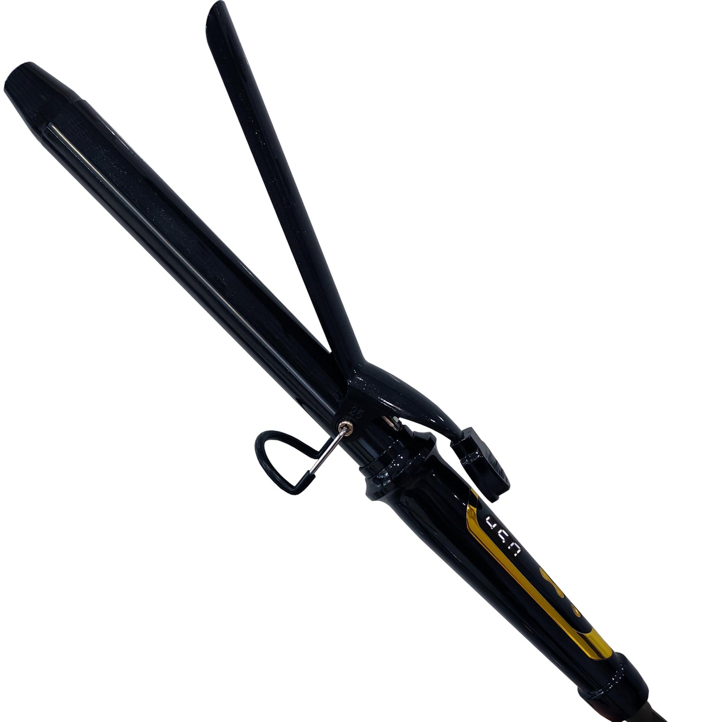 abp 1 Inch Curling Iron Extra Long Barrel with Ceramic Coating for Long/Medium Hair,LED Display Instant Heat up to 450°F with clamp,Hair Waving Style Beauty and Personal Care abp Default Title