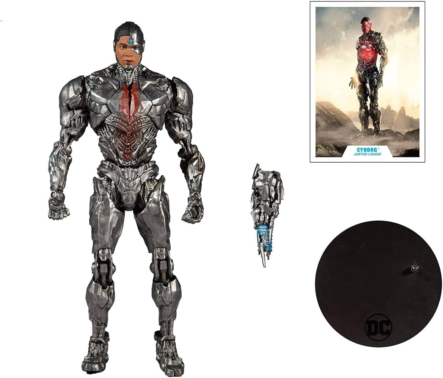 McFarlane Toys DC Justice League Movie Cyborg 7" Action Figure