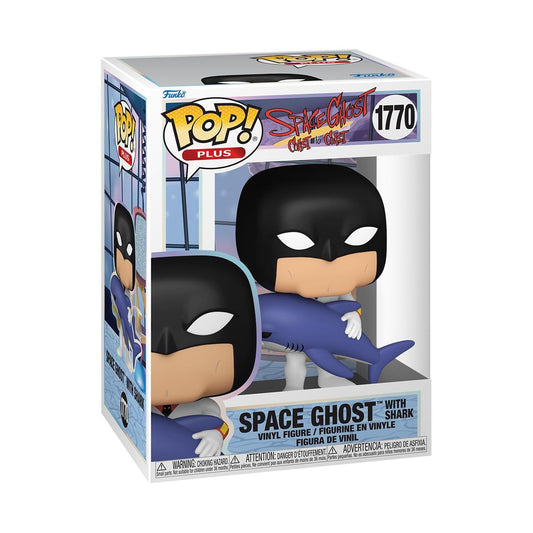 Funko Pop Plus: Space Ghost Coast to Coast - Space Ghost with Shark - Collectable Vinyl Figure - Gift Idea - Official Merchandise - Toys for Kids…