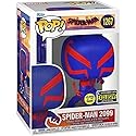 Funko Pop! Movies: Spider-Man Across the Spider-Verse Spider-Man 2099 Glow-in-the-Dark Pop! Vinyl Figure - Entertainment Earth Exclusive, (FUN68370)