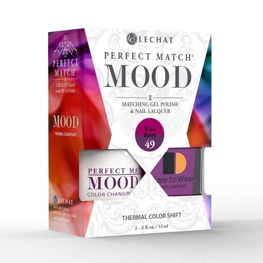 LeChat Perfect Match Mood Duo Set - Wine Berry Beauty & Personal Care LECHAT