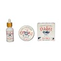 Open Water Trio - Old Salt Grooming Supply - Beard Oil, Pomade and Bar Shampoo Set with Undaria Sea Kelp - Handcrafted, Natural, No Harsh Chemicals