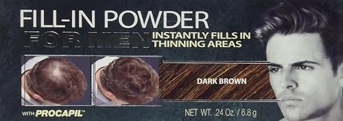 LISA RACHEL Cyg Fill in Powder Men, Dark Brown