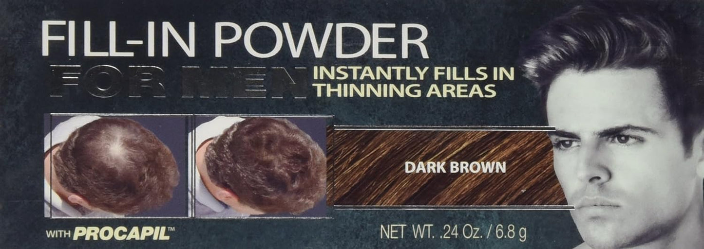 LISA RACHEL Cyg Fill in Powder Men, Dark Brown