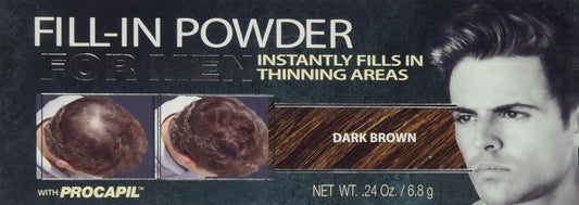 LISA RACHEL Cyg Fill in Powder Men, Dark Brown