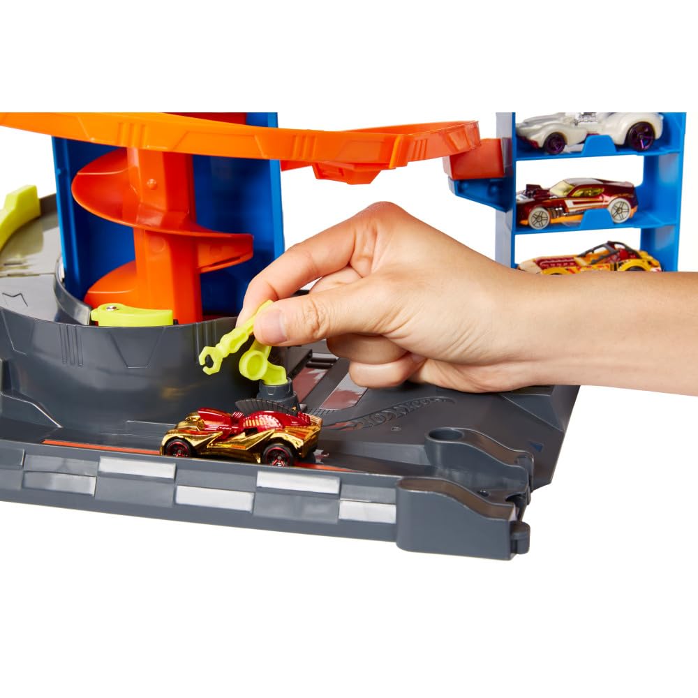 Mattel - Hot Wheels City 50 New Mega Garage