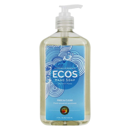 Earth Friendly - ECOS Hypoallergenic Hand Soap Free & Clear - 17 fl. oz. Beauty & Personal Care Earth Friendly Products