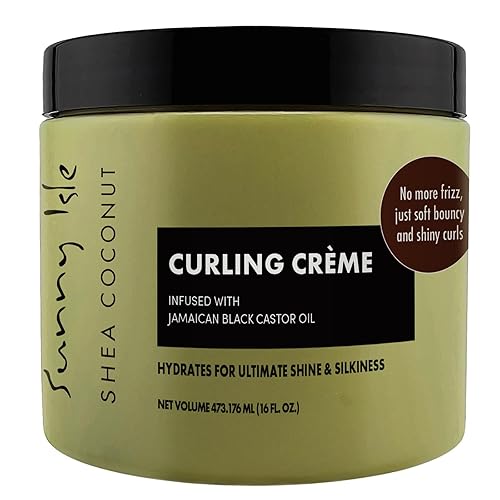 Sunny Isle Jamaican Black Castor Oil Shea Coconut Curling Cream 16OZ