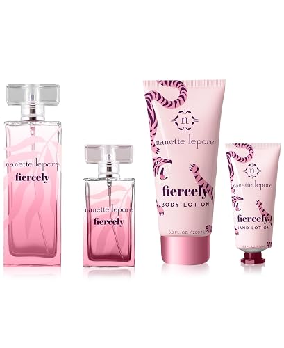 Nanette Lepore Fiercely 4 Piece Gift Set, 3.4 fl. oz.