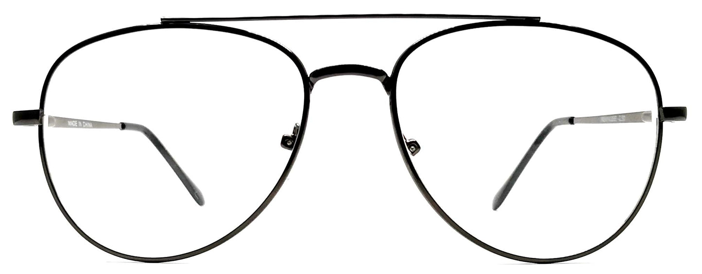 Nearsighted Shortsighted Myopia Distance Driving Glasses Men Women Blue Light Blocking Sunglasses Classic Vintage Retro Frame (-3.00)