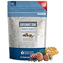 Gentleman's Bath Salt 128 Ounces Epsom Salt with Natural Cedarwood, Frankincense, Eucalyptus and Peppermint Essential Oils Plus Vitamin C in BPA Free