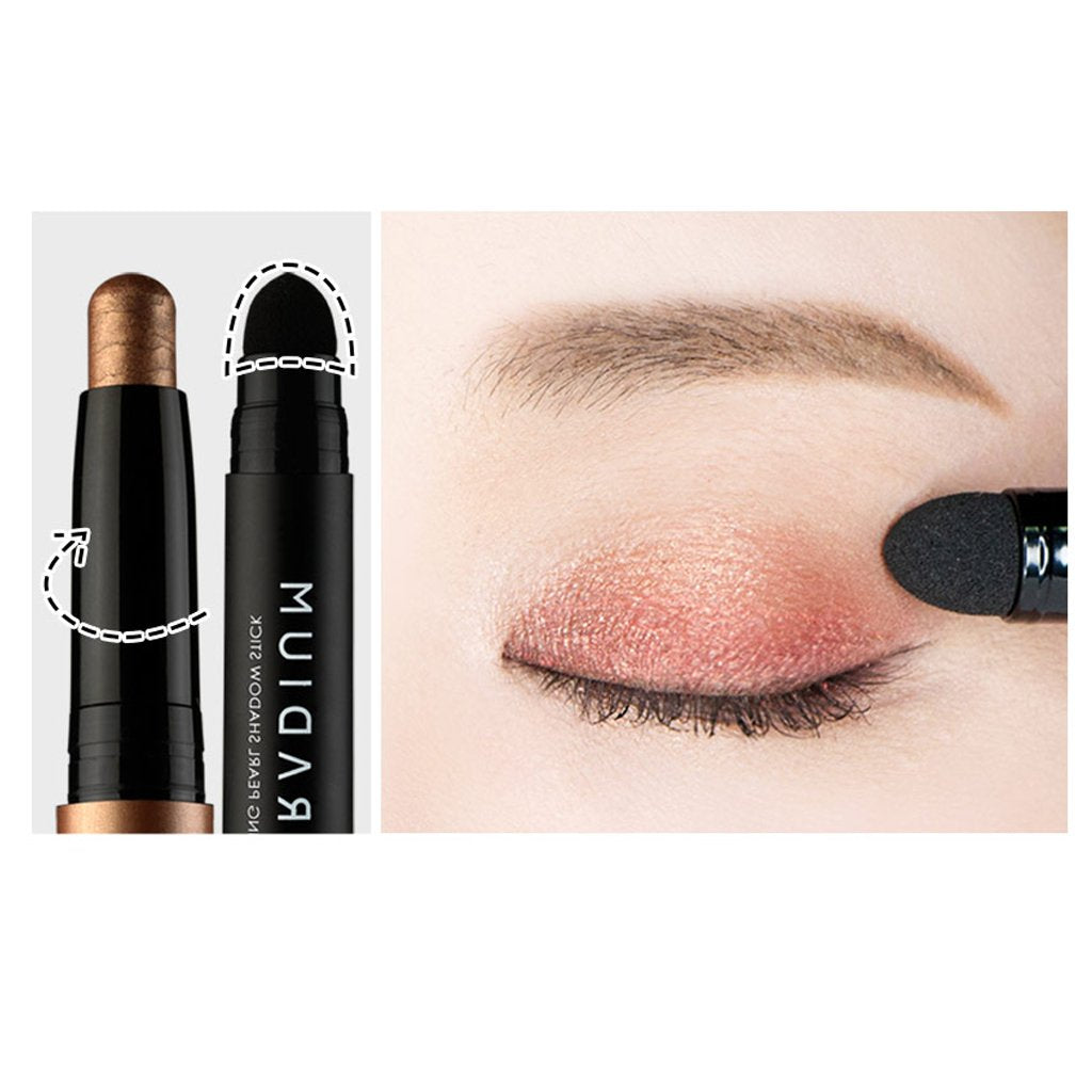 KARADIUM Shining Pearl Smudging Eye Shadow Stick, 1.4 g, #9 Rose Gold