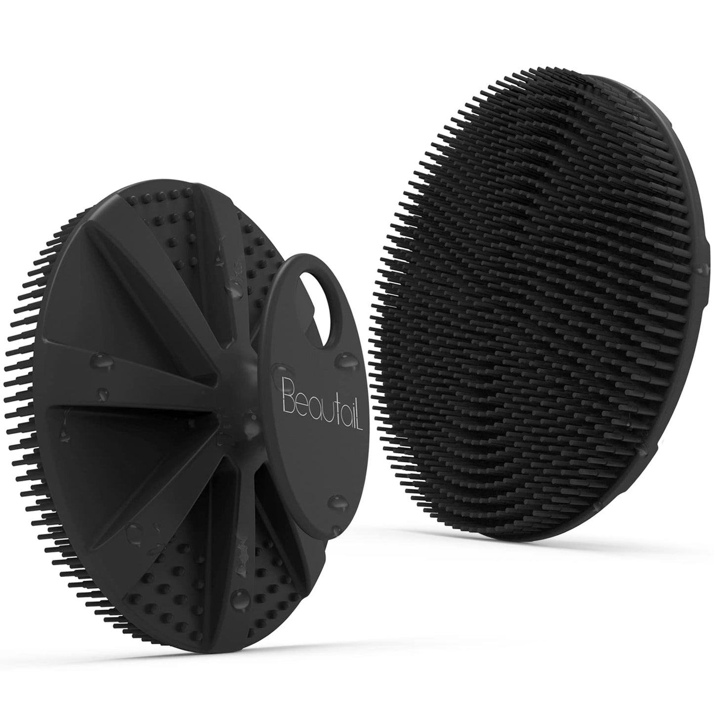 Silicone Body Scrubber, BEAUTAIL Gentle Exfoliating Shower Brush for Body Beauty and Personal Care BEAUTAIL