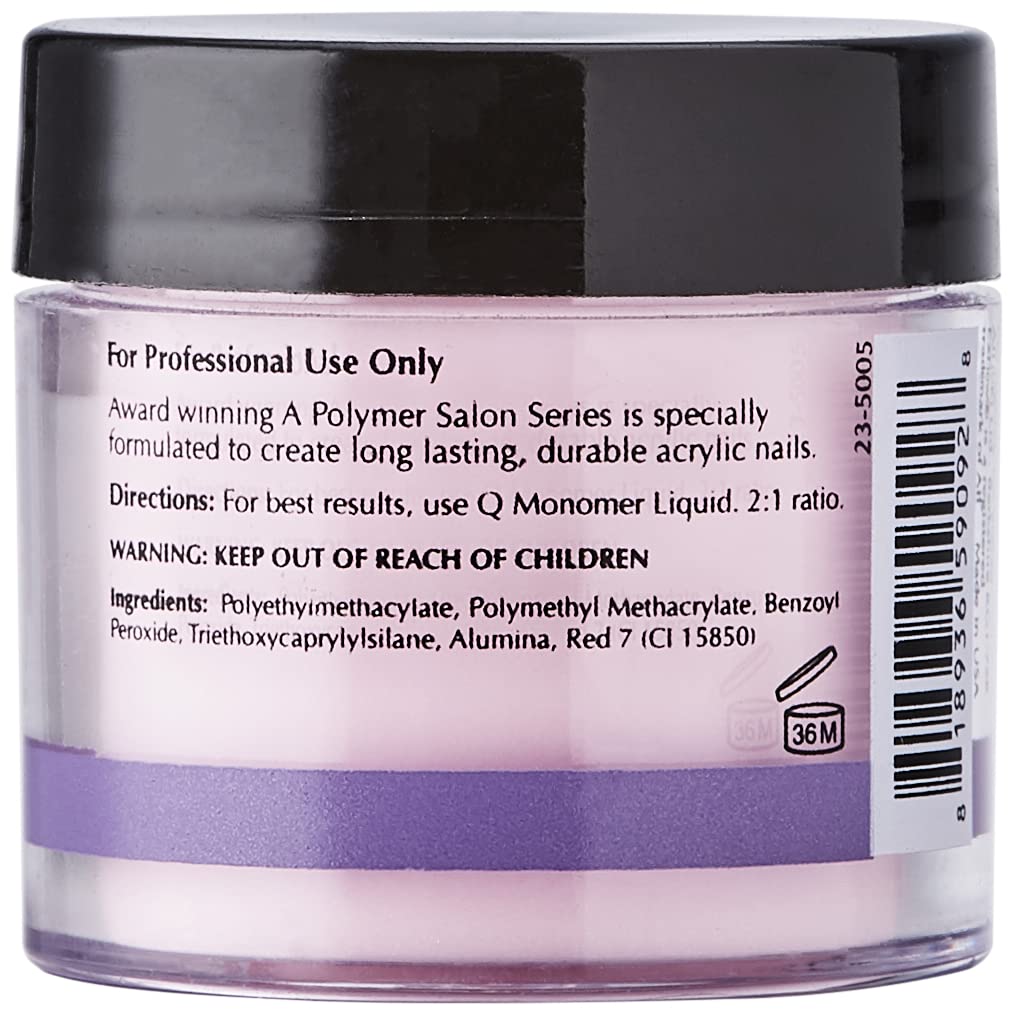 EZ Flow A Polymer Vibrant Pink False Nails, 0.75 Ounce Beauty & Personal Care EzFlow