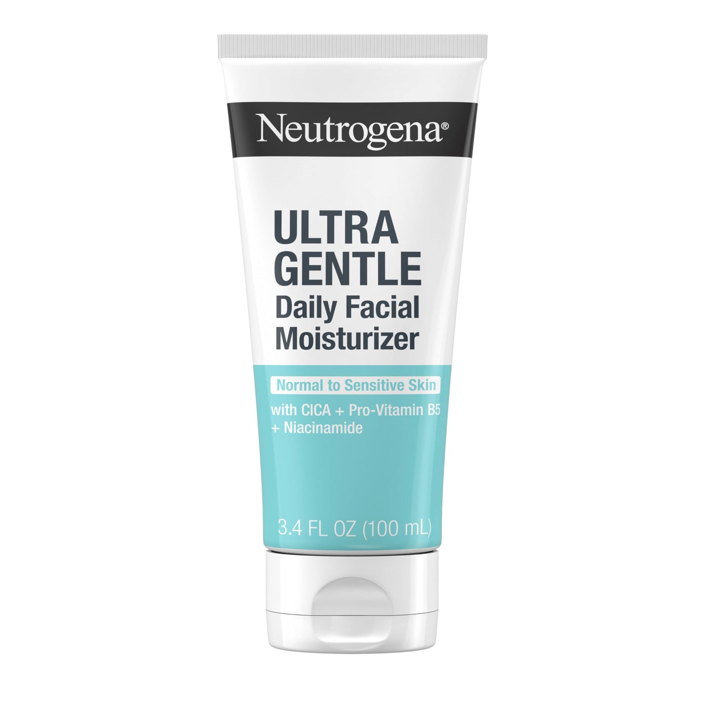 Neutrogena Fragrance Free Daily Facial Moisturizer, Face & Neck Moisturizer for Sensitive Skin with Vitamin B3, Pro-Vitamin B5 & Vitamin E Supports