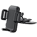 Cell Phone Holder for Car, CD Slot Car Phone Mount, One Button Release Easy Installation CD Player Car Phone Holder Mount Compatible with iPhone 17…