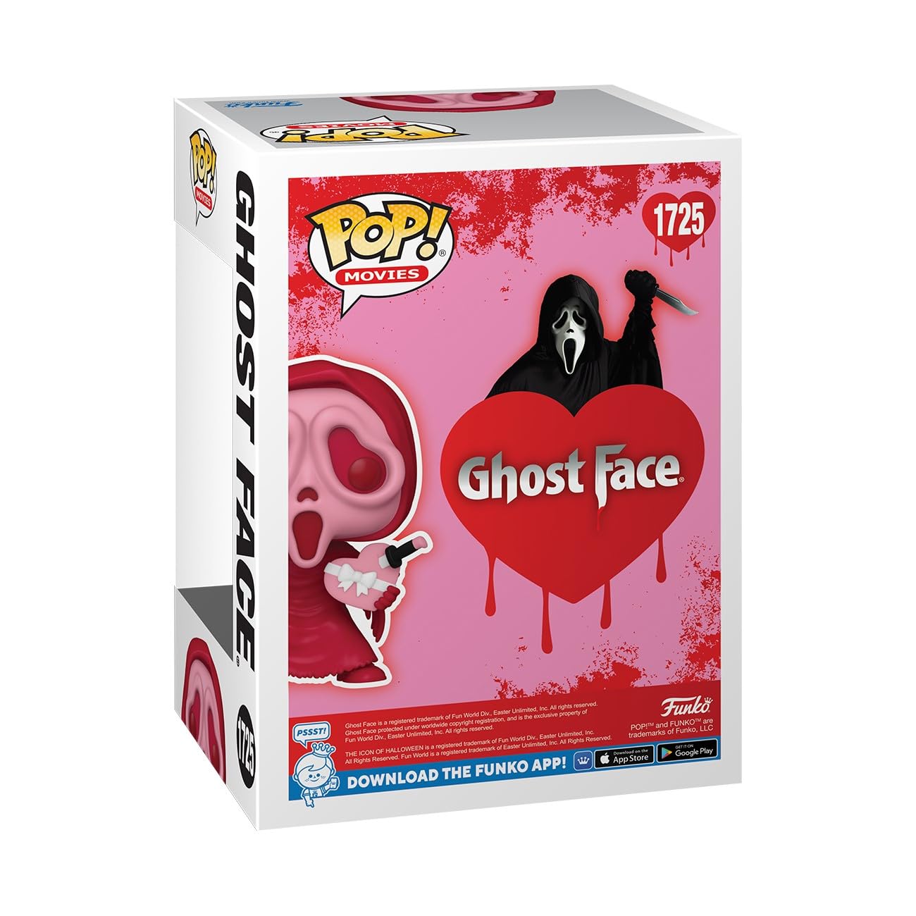 Funko POP Movies: Valentines - Ghostface - Collectable Vinyl Figure - Gift Idea - Official Merchandise - for Kids & Adults - Horror Fans - Model…