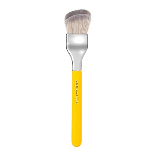 Bdellium Tools Professional Makeup Brush - Studio Series 951 Small Slanted Double Dome Blender - With Soft Synthetic Fibers, For Application