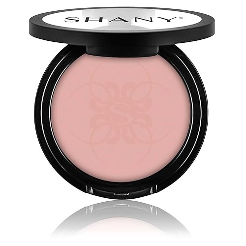 SHANY Powder Blush - Paraben Free, Lightweight, Smooth, Blendable, Long lasting All Day Face Enhancing Cheek Color - Made in USA - ANGELIC