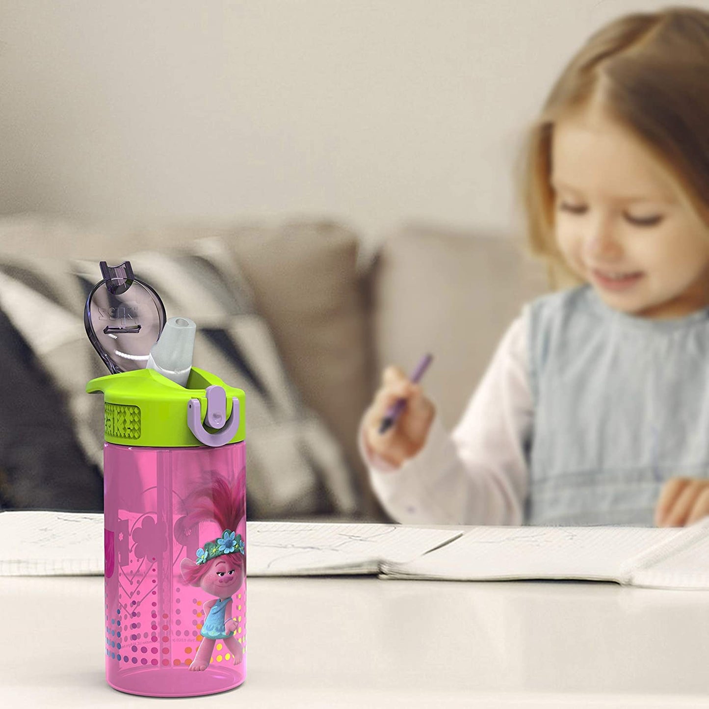 Trolls 2 Water Bottle