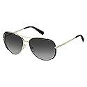 Marc Jacobs Women's Modern Standard Sunglasses, Rhl/9o Gold Black, 59