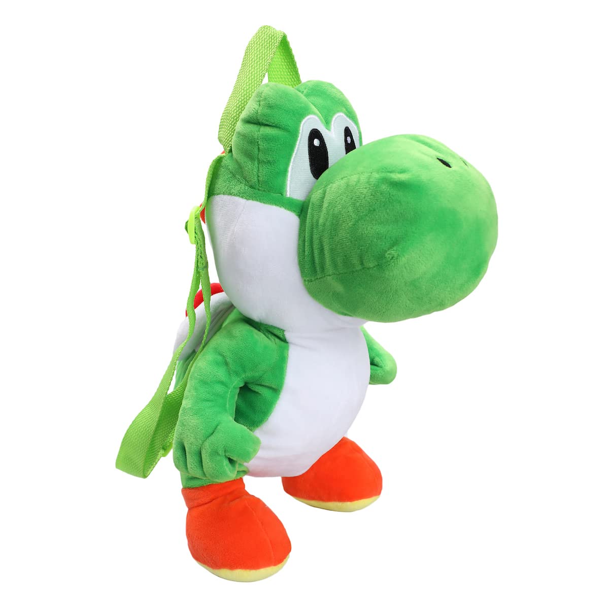 Super Mario Bros Yoshi 17 Youth Plush Backpack