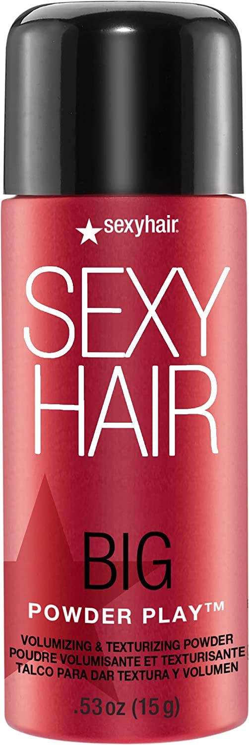 SexyHair Big Powder Play Volumizing & Texturizing Powder, 0.53 Oz | Colorless on Hair | Fragrance Free | Instant Lift Beauty and Personal Care SexyHair