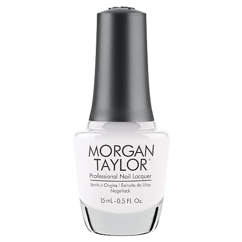 Morgan Taylor Nail Lacquer (Magic Within Nail) White Professional Lacquer, Vibrant, Chip-Resistant, Fast-Drying, Long-Lasting, High-Shine, Perfect Beauty & Personal Care Morgan Taylor