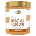 Dove Sugar Body Scrub Coconut & Lychee For Women For Exfoliated & Hydrated skin 15 oz Beauty & Personal Care Dove