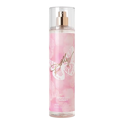 Dolly Parton Tennessee Sunset Body Mist by Scent Beauty - Perfume for Women - Fruity, Floral and Feminine Fragrance with Notes of Honeysuckle, Vanilla