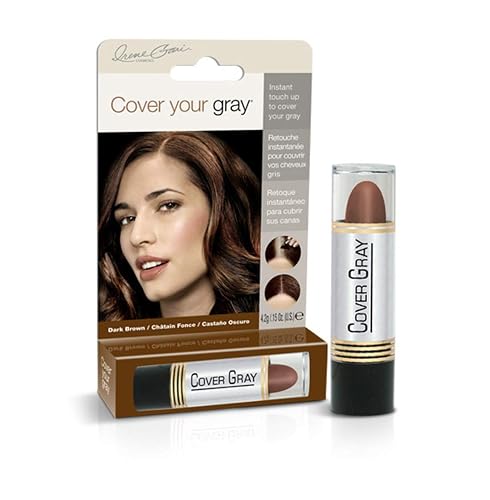 Cover Your Gray for Men Hair Color Touch-Up Stick - Dark Brown (3-Pack)