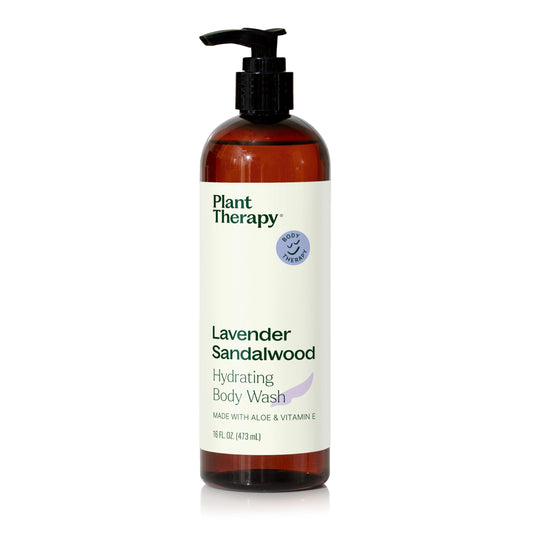 Plant Therapy Lavender Sandalwood Natural Body Wash 16 oz For all Skin Types, Sulfate Free Body Wash, For Men or Women, Relaxing All-Natural Aroma Beauty & Personal Care Plant Therapy