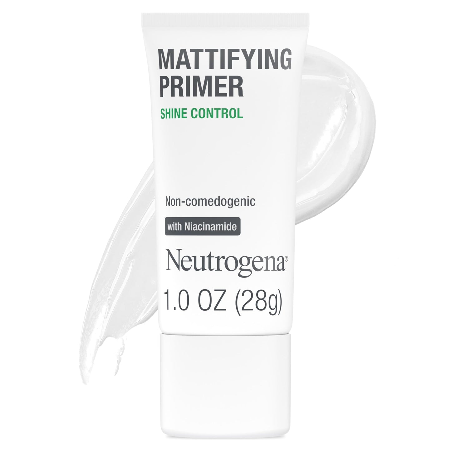 Neutrogena Mattifying Primer with Shine Control, Lightweight Pore Blurring Face Primer Blurs the Look of Pores & Helps Reduce Shine, Matte Primer