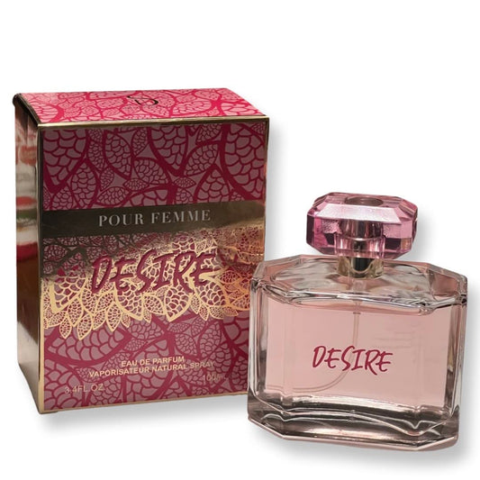 United Scents POUR FEMME DESIRE - Eau de Parfum - Top Notes: Peony, Pink Pepper and Asuka - 3.4 Fl Oz Beauty & Personal Care United Scents