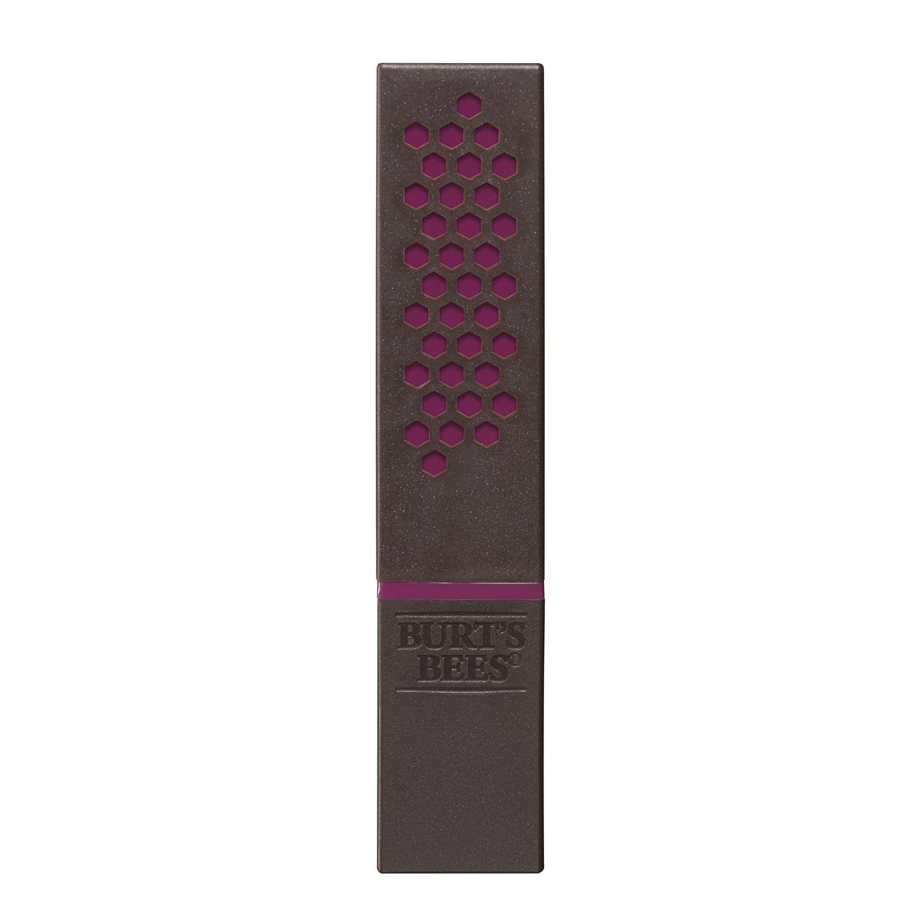 Burt's Bees 100% Natural Moisturizing Lipstick, Magenta Rush, 1 Tube