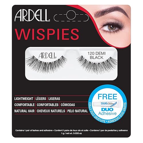 Ardell Ardell Fashion Lashes Strip Lashes - 1 Pair/Pack, 0.5 Oz, 120 Demi Black