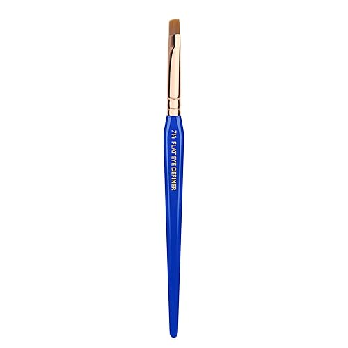 Bdellium Tools Professional Makeup Brush - Golden Triangle 714 Flat Eye Definer - With All Vegan and Soft Synthetic Fibers, For Smooth Application