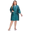 PERFEHAIR Salon Client Gown Robes Cape, Hair Salon Smock for Clients- Kimono Style-(Blue)