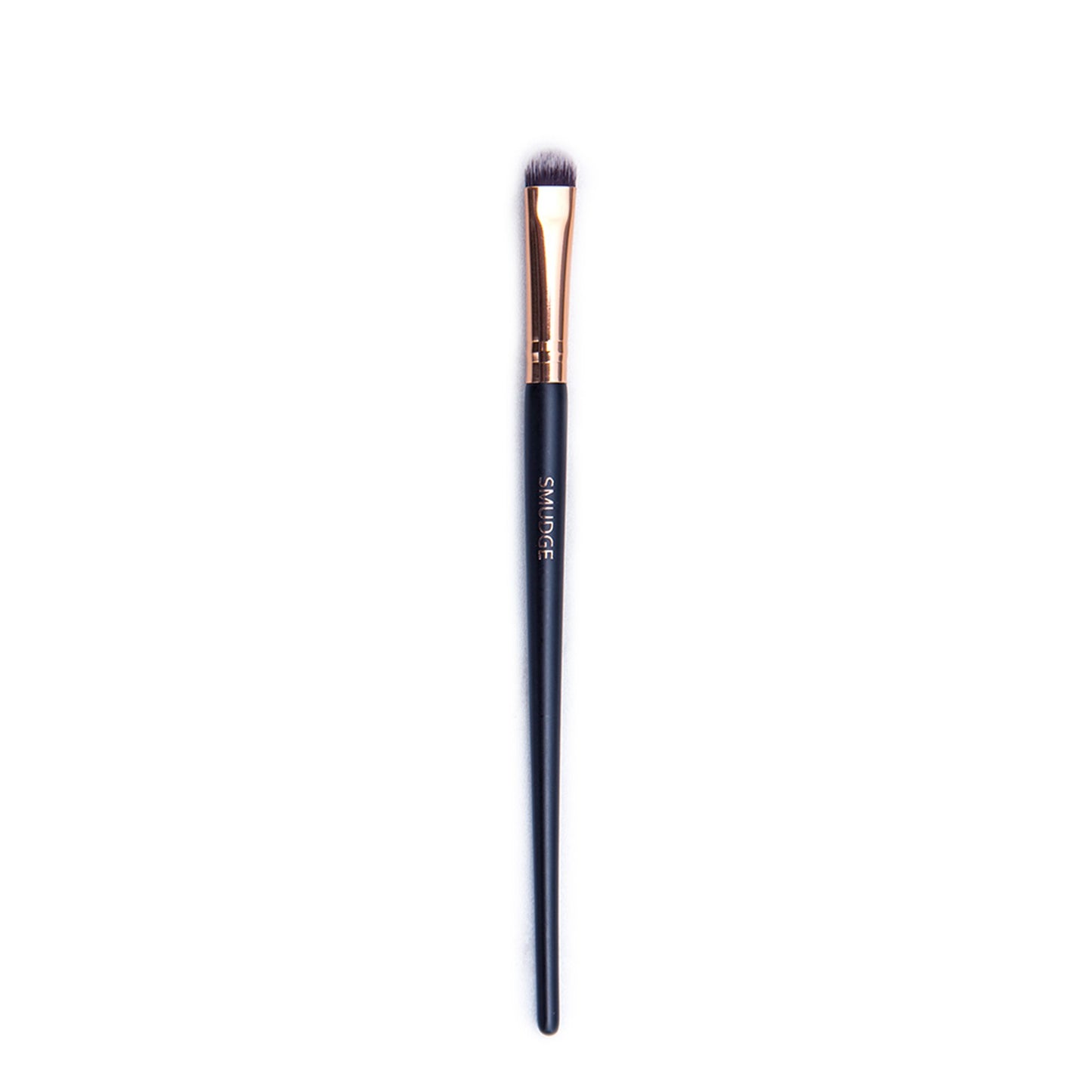 Shaina B. Miami Eyeshadow Smudge Brush for Eye Makeup - Rounded Dense Eye Shadow Brush with Soft Synthetic Bristles for Blending Cream, Powder