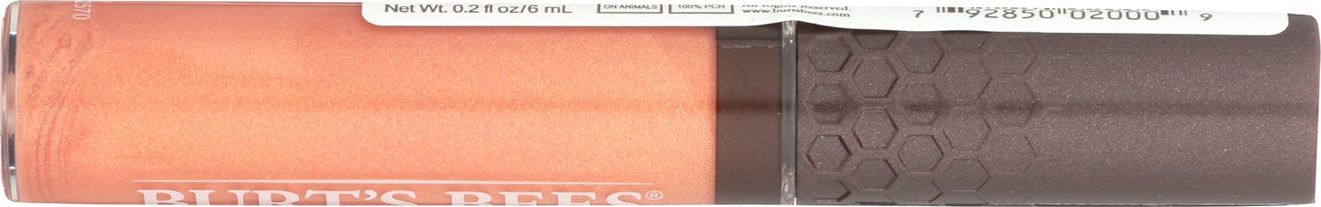 Burt'sBurt's Bees 100% Natural Moisturizing Lip Gloss, Autumn Haze - 1 Tube with Wand Applicator