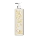 MyKirei by KAO Soothing Peony Milky Lotion, Peony Extract and Rice Water, Sustainable Bottle, with Reusable Lotion Dispenser, 11.5 FL OZ