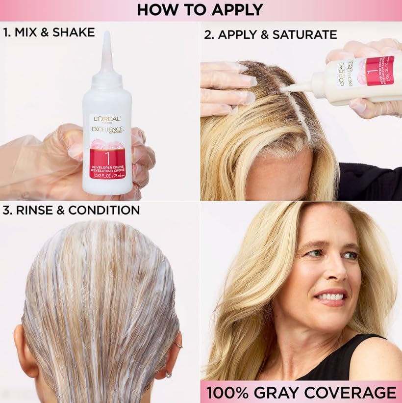 L’Oreal ParisExc H/C Nat Bld #9 R Size 1ct Excellence Creme Hair Color Light Natural Blonde #9