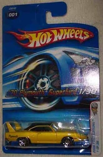 Hot Wheels 2006-001 First Editions 1970 Plymouth Superbird 1:64 Scale ()