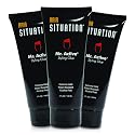 Hair Situation Mr. Active Hair Styling Glue - Strong Hold Hair Gel for Men, Maximum Grip, Anti-Frizz, Humidity Shield, Non-Flaking, Alcohol-Free, Adds